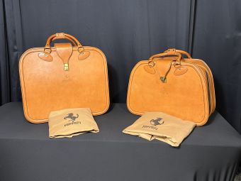 2 Piece Ferrari 512 TR Schedoni Luggage Set