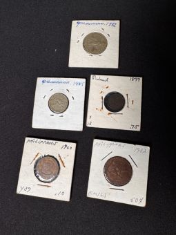 Vintage Philippines and Finland Numismatic Coin Lot
