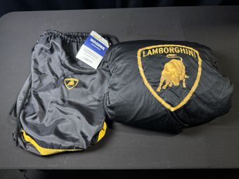 Lamborghini OEM Indoor Car Cover & Storage Bag Prop