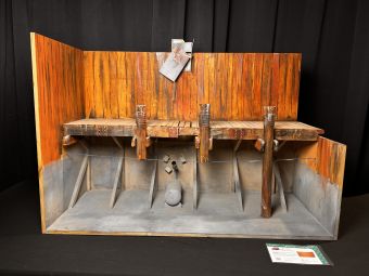 Jaws Ride Quint's Boathouse Interior Model Miniature
