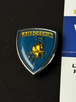 Lamborghini Enamel Shield Emblem Badge