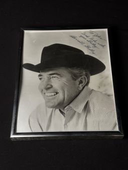 Carroll Shelby Signed Personalized Portrait Photo