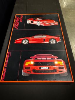 Vintage Koenig Specials Ferrari Testarossa Twin Turbo Poster