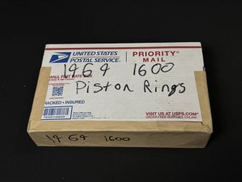 Vintage 1969 BMW 1600 M10 Engine Standard Piston Rings Set