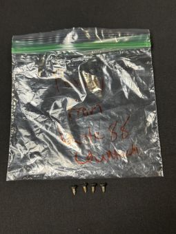 Vintage Lamborghini Countach Black Interior Trim Screws Set