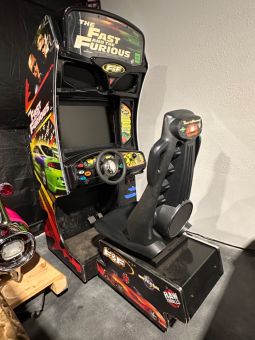 2004 The Fast and Furious Sit Down Arcade Game by Raw Thrills